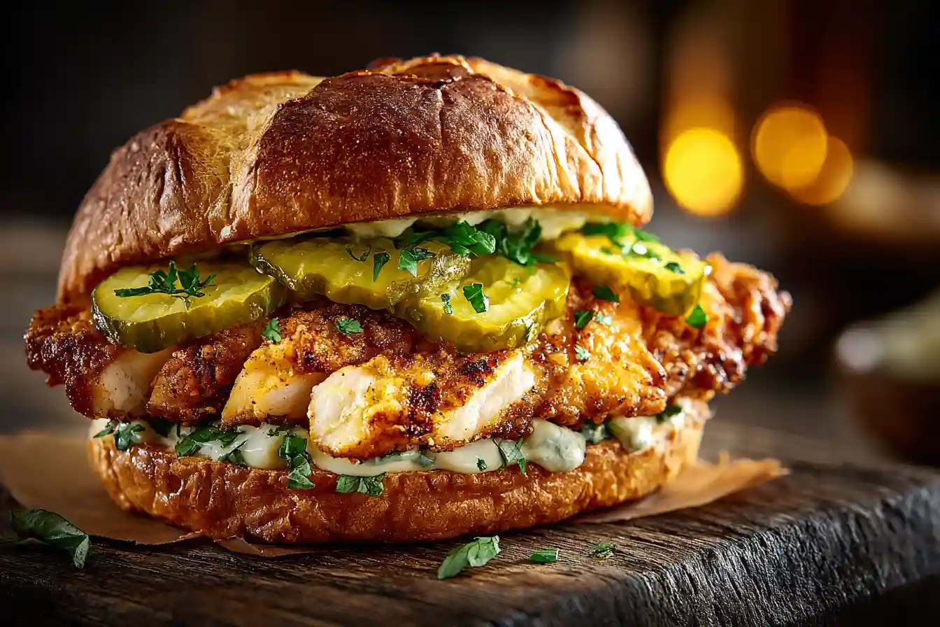 Served Chick-fil-A sandwich with fries and drink