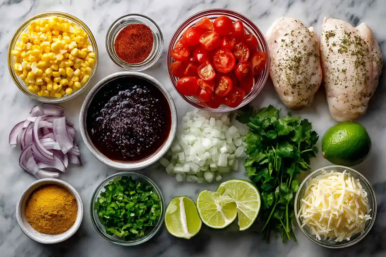 ingredients for chicken tortilla soup crock pot