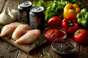Ingredients for Healthy Diet Coke Chicken recipe
