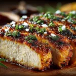 chicken tenderloin recipe close up juicy