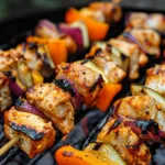Grilled Chicken Skewers with Veggies: Flavorful One-Pan Feast