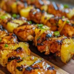 Hot Honey Pineapple Chicken Skewers: Perfect Sweet-and-Spicy Recipe