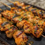 Hot Honey Mustard Chicken Skewers – Smoky Sweet Grilled Delight