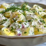 Healthy Potato Salad with Egg and Greek Yogurt Recipe