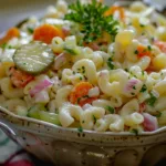 Viral Dill Pickle Pasta Salad (Tangy & Addictive!)