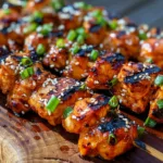 Teriyaki Grilled Chicken Skewers