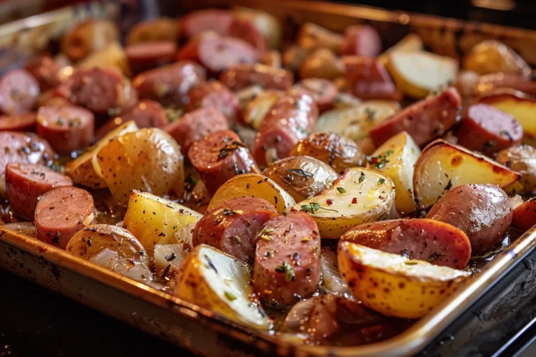 Sheet Pan Kielbasa and Potatoes Dinner Made Simple