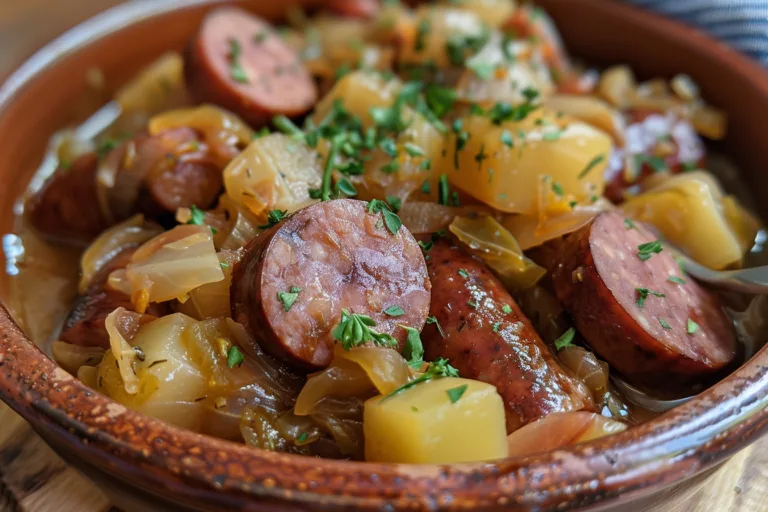 Crockpot Kielbasa and Cabbage Recipe with Step-by-Step Guide