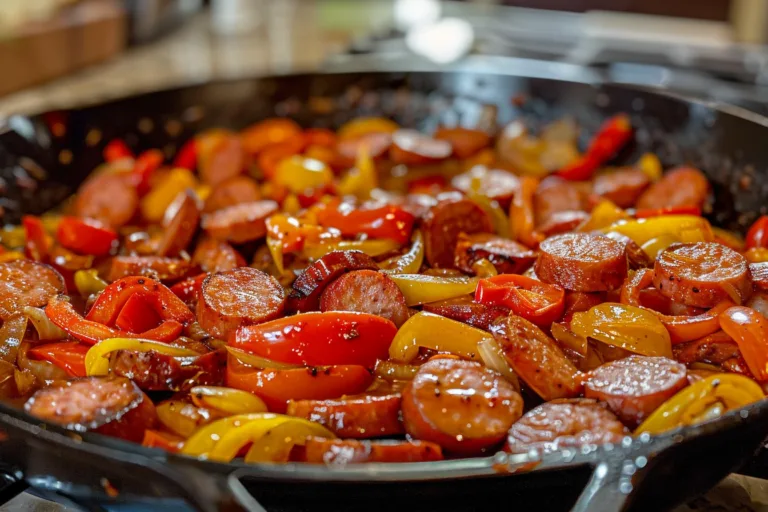 Kielbasa and Peppers Skillet: A Flavorful Weeknight Dinner