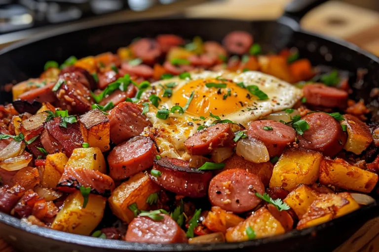 Kielbasa Breakfast Hash Recipe