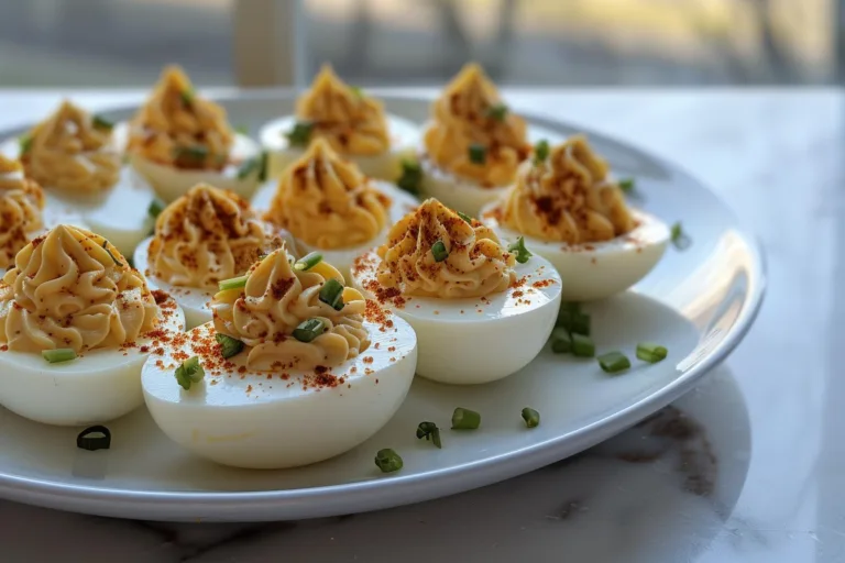 Paprika Deviled Eggs with Mustard