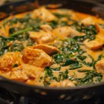 Creamy Tuscan Chicken with Spinach