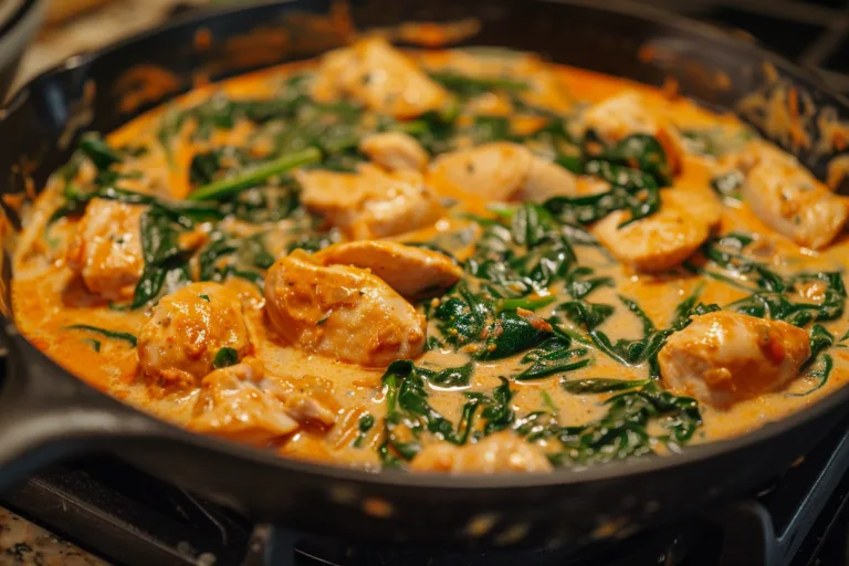 Creamy Tuscan Chicken with Spinach