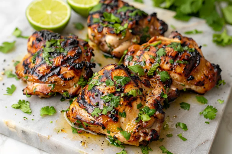 Cilantro Lime Grilled Chicken Thighs: Zesty Flavor Guide