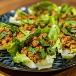 Healthy Ground Chicken Lettuce Wraps Recipe