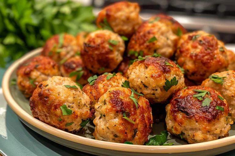 Air Fryer Ground Chicken Meatballs: Crispy & Tasty Secrets