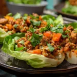 Ground Chicken Taco Lettuce Cups: Healthy, Flavorful Bites