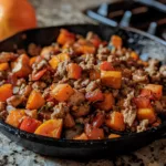 Ground Chicken Sweet Potato Skillet Recipe