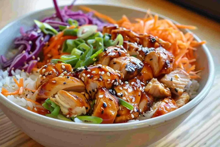 Bang Bang Chicken Bowls with Jasmine Rice