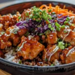 Bang Bang Chicken Bowl Air Fryer Recipe