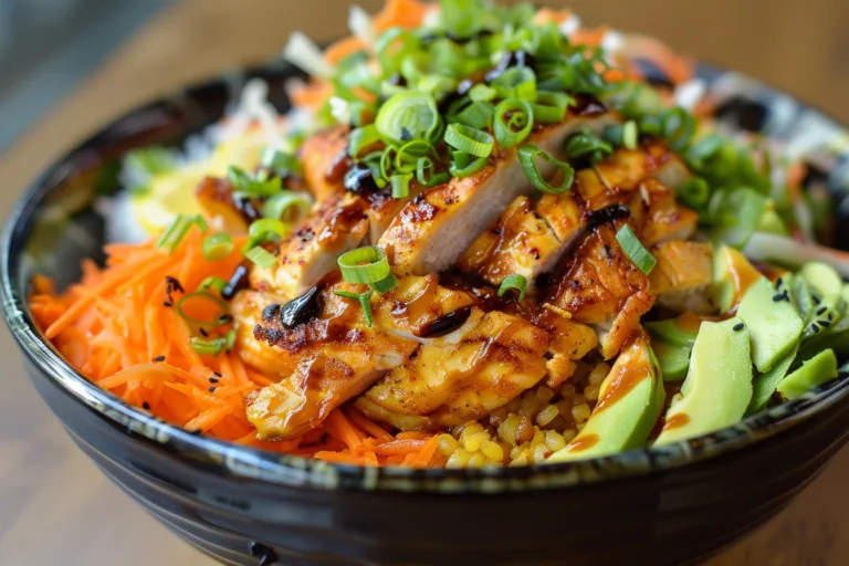 Bang Bang Chicken Bowl Jar of Lemons Recipe