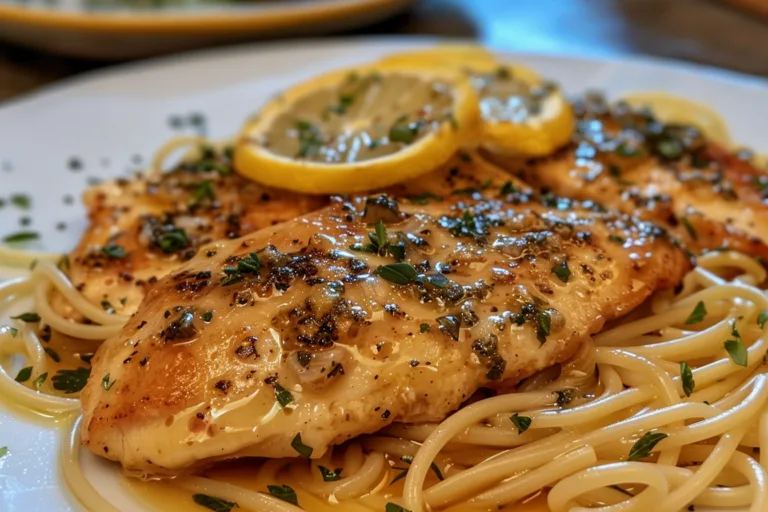 Crockpot Chicken Piccata