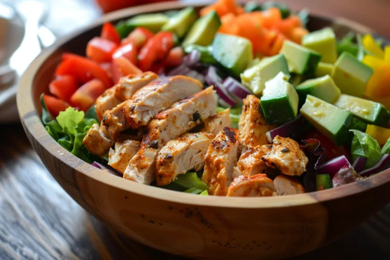 High Protein Chicken Salad Recipe (No Mayo)