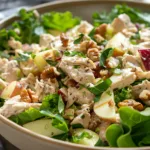 Apple Walnut Chicken Salad Recipe – Crunchy & Fresh