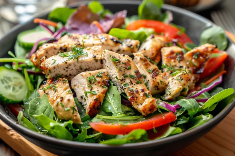 Healthy Chicken Salad (Low Calorie High Protein)