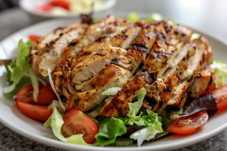 Grilled Chicken Salad Recipe for a Healthy & Fresh Meal