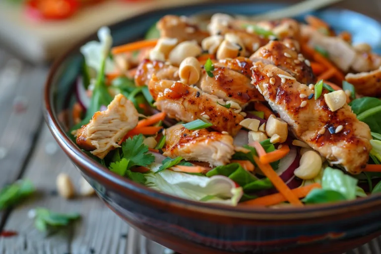 Asian Chicken Salad Recipe (Light & Flavorful)