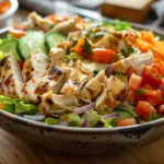 Healthy Chicken Salad Recipe with Yogurt and Herbs