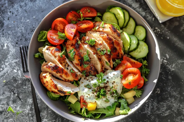 Chicken Salad with Greek Yogurt | Creamy and Healthy Recipe