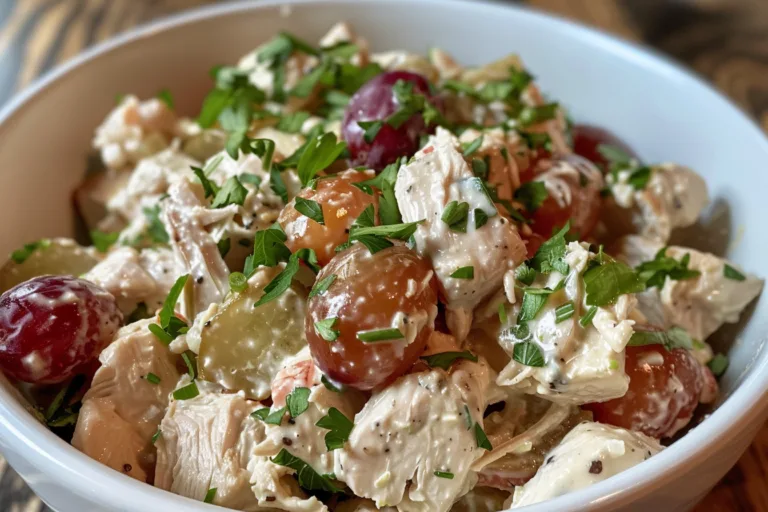 Chicken Salad Chick Grape Salad Recipe with Cream Cheese