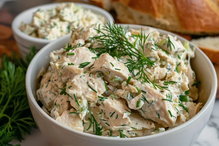 Dill Chicken Salad Recipe – Fresh & Light Summer Dish
