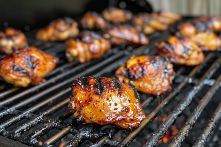 Hot Honey Grilled Chicken Thighs Recipe