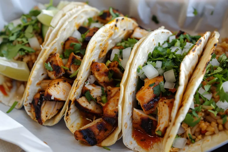 Spicy Grilled Chicken Tacos Recipe: Flavor-Packed Bites