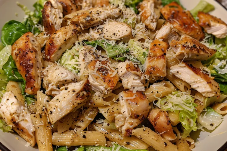 Chicken Caesar Pasta Salad: A Flavorful Twist on a Classic