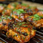 Sticky Hot Honey Chicken Thighs: A Summer Dinner Showstopper