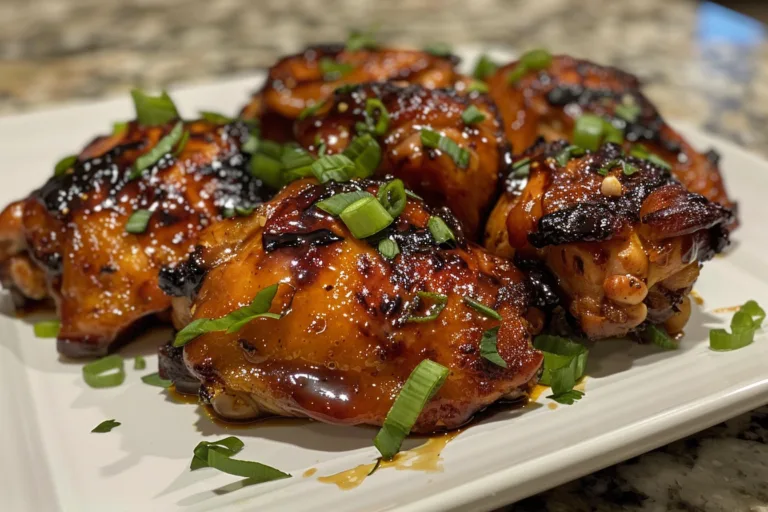 Smoky Hot Honey Chicken Thighs with Lime
