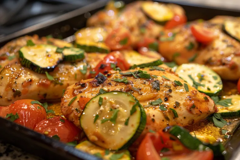 Summer Tuscan Chicken with Zucchini