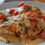 Low Calorie Creamy Tuscan Chicken