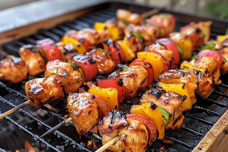 Hawaiian Chicken Kabobs: Flavorful Skewered Delights