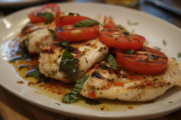 Caprese Chicken Recipe with Fresh Mozzarella and Basil