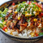 Mexican Street Corn Chicken Rice Bowl: A Flavorful Bites Journey