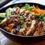 Grilled Chicken Quinoa Power Bowl Recipe