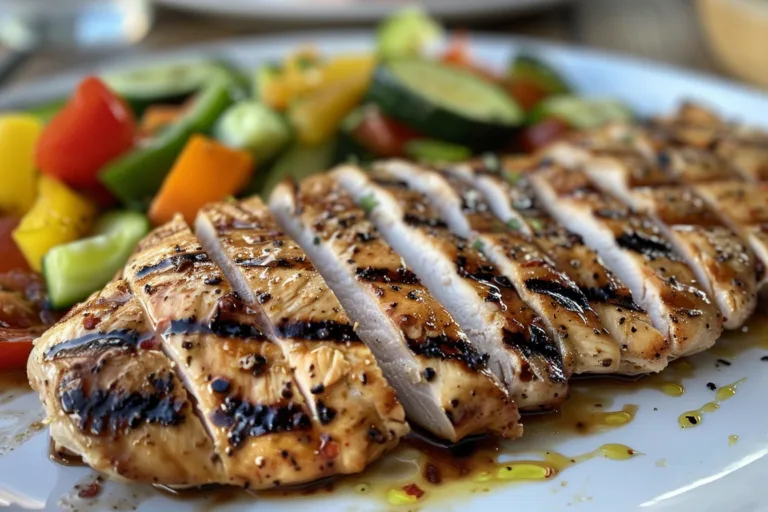 High-Protein Grilled Chicken With Crispy Veggies