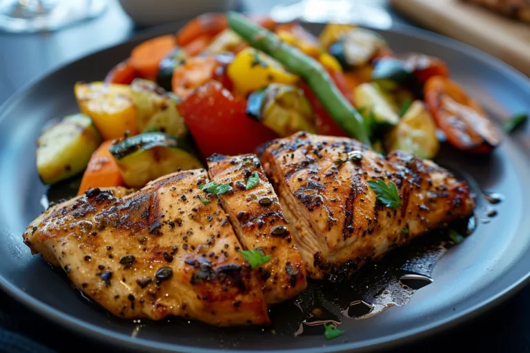 Paleo Grilled Chicken with Veggies