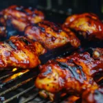 Grilled Chicken Sides with Zucchini and Peppers