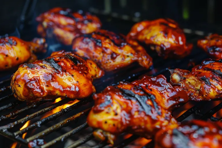 Grilled Chicken Sides with Zucchini and Peppers